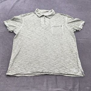 Tommy Bahama Saltwater Wash Polo Shirt Men L Large Green Cotton Golf Outdoors.